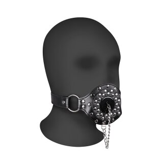 Shots Open mouth gag with black stopper