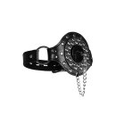 Shots Open mouth gag with black stopper