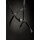 Shots head harness with solid ball gag black