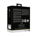 Shots head harness with eye mask and solid ball gag black