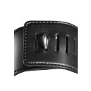 Shots Kopfgeschirr mit Reißverschluss und Schloss schwarz