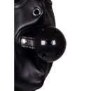 Shots mask with blindfold and breathable ball gag black