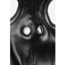 Shots Bondage mask with zipper black