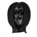 Shots Bondage mask with zipper black