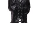 Shots Bondage mask with zipper black