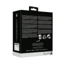 Shots back harness with arm cuffs black