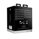 Shots Gepolsterte Oberschenkelmanschetten mit Handfesseln schwarz