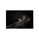 Shots Gepolsterte Oberschenkelmanschetten mit Handfesseln schwarz