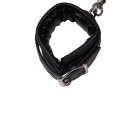 Shots Körpergeschirr mit Oberschenkel und Hand Manschetten schwarz