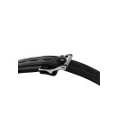 Shots Körpergeschirr mit Oberschenkel und Hand Manschetten schwarz