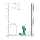 Shots Vibro Prostata Massagegerät mit Fernbedienung Metallic Grün