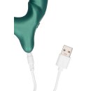 Shots Vibro Prostata Massagegerät mit Fernbedienung Metallic Grün