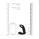 Shots Vibro Prostata Massager Metallic Schwarz