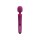 VIVE - Kiku - Rechargeable Double Ended Wand with Innovative G-Spot Flapping Stimulator - Pink