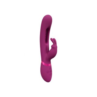 VIVE - Mika - Triple Rabbit with G-Spot Flapping - Pink