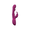 VIVE - Mika - Triple Rabbit with G-Spot Flapping - Pink