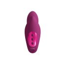 VIVE - Yuki - Rechargeable Dual Motor - G-Spot Vibrator with Massaging Beads - Pink