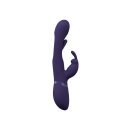 VIVE - Mika - Triple Rabbit with G-Spot Flapping - Purple