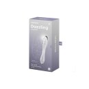 Satisfyer Dazzling Crystal 1 Glass Dildo Transparent
