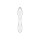 Satisfyer Dazzling Crystal 1 Glass Dildo Transparent