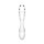 Satisfyer Dazzling Crystal 1 Glass Dildo Transparent