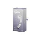 Satisfyer Double Crystal Glass Dildo Transparent