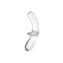 Satisfyer Double Crystal Glass Dildo Transparent