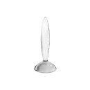 Sparkling Crystal - Glass Dildo - Transparent