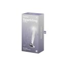 Sparkling Crystal - Glass Dildo - Transparent