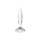 Sparkling Crystal - Glass Dildo - Transparent