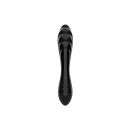 Dazzling Crystal 1 - Glass Dildo - Black