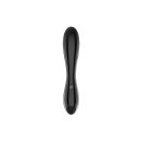 Dazzling Crystal 1 - Glass Dildo - Black