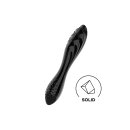 Dazzling Crystal 1 - Glass Dildo - Black