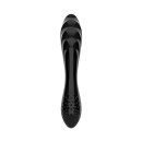 Dazzling Crystal 1 - Glass Dildo - Black