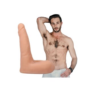 Doc Johnson Lucas Frost Realistic ULTRASKYN Dildo 7" / 18 cm Vanilla