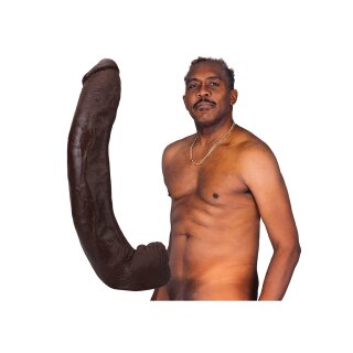 Doc Johnson Dredd Realistic ULTRASKYN Dildo 13.5" / 34 cm Chocolate