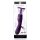 XR Brands Lickgasm vibrator with leak + suction function purple