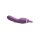 XR Brands Lickgasm vibrator with leak + suction function purple