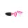 XR Brands Lickgasm mini vibrator with leak + suction function pink