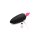 XR Brands Lickgasm mini vibrator with leak + suction function pink