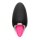 XR Brands Lickgasm mini vibrator with leak + suction function pink
