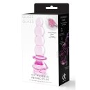 Glaze Glass Rosebud Beaded Plug - 3 cm