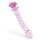 Glaze Glass Rosebud Spiral G-Spot Dildo - 22,8 cm