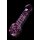 Glaze Glass Rosebud Spiral G-Spot Dildo - 22,8 cm