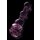 Glaze Glass Rosebud Beaded Dildo - 20 cm
