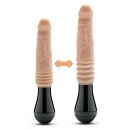 Dr. Skin Silicone Dr. Knight Thrusting Gyrating Vibrating Dildo Beige 27,5 cm
