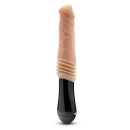 Dr. Skin Silicone Dr. Knight Thrusting Gyrating Vibrating Dildo Beige 27,5 cm