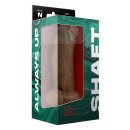 Shaft Model N 8,5 Inch Liquid Silicone Dong With Balls Oak  21,5  cm