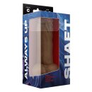 Shaft Model C 8,5 Inch Liquid Silicone Dong With Balls Oak 21,5 cm