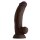 Shaft Model C 7,5 Inch Liquid Silicone Dong With Balls Mahogany 19 cm